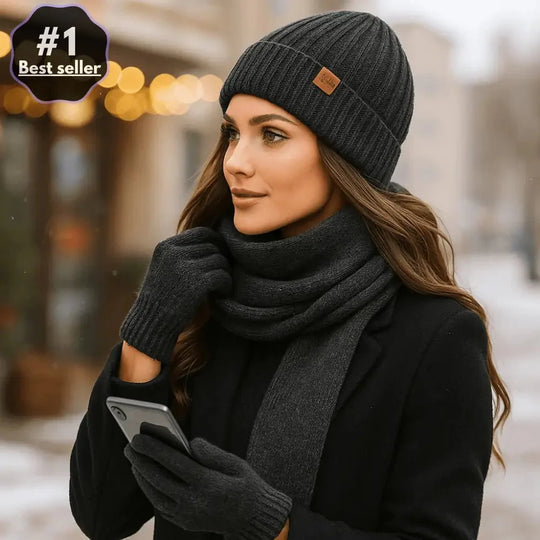 Set Muts Sjaal Handschoenen – Beperkte Editie