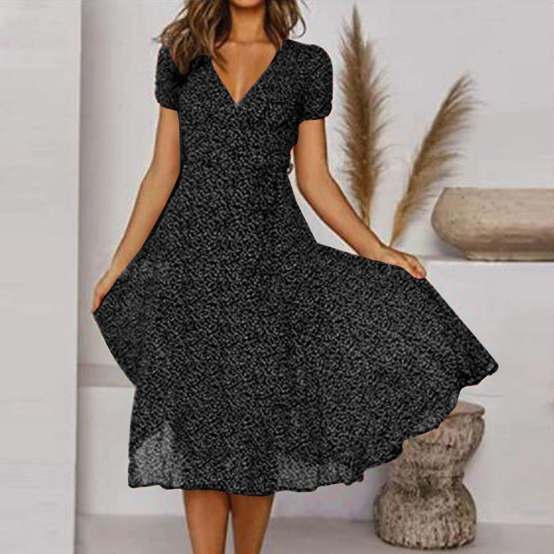 Zomerjurk met V hals - ZovaFashion - Fashion